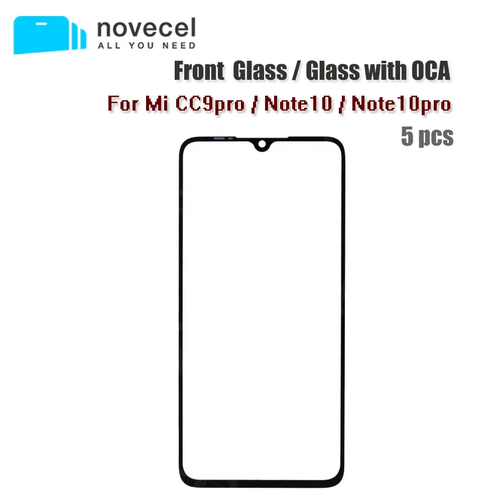 Внешняя стеклянная линза 5 шт./лот сенсорного экрана с OCA для Xiaomi Mi CC9pro Note 10 Pro ЖК-дисплей треснувшего стекла Запасные части
Внешняя стеклянная линза 5 шт./лот сенсорного экрана с OCA для Xiaomi Mi CC9pro Note 10 Pro ЖК-дисплей треснувшего стекла Запасные части