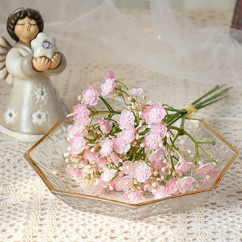Home Decorative Arts And Crafts Bouquet of Flowers High-Grade Artificial Flowers All Over Babysbreath Emulators Plants
Home Decorative Arts And Crafts Bouquet of Flowers High-Grade Artificial Flowers All Over Babysbreath Emulators Plants