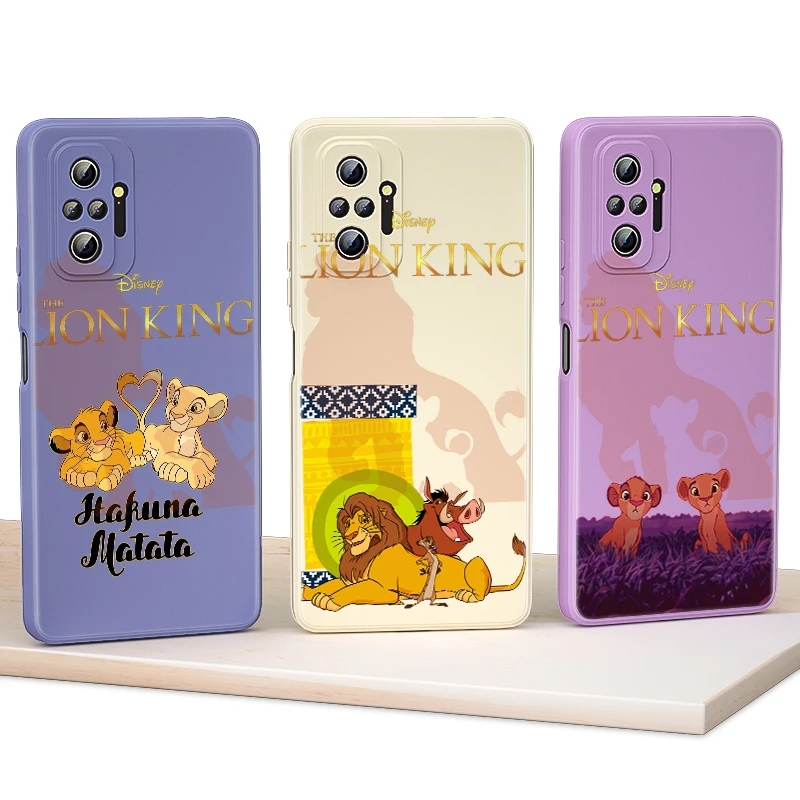 The Lion King Cute For Redmi Note 10 10S 10T 9 9S 9T 8 8T 7 7S 6 5 Pro Max Plus 5G Phone Case Liquid Silicone TPU Cover
The Lion King Cute For Redmi Note 10 10S 10T 9 9S 9T 8 8T 7 7S 6 5 Pro Max Plus 5G Phone Case Liquid Silicone TPU Cover