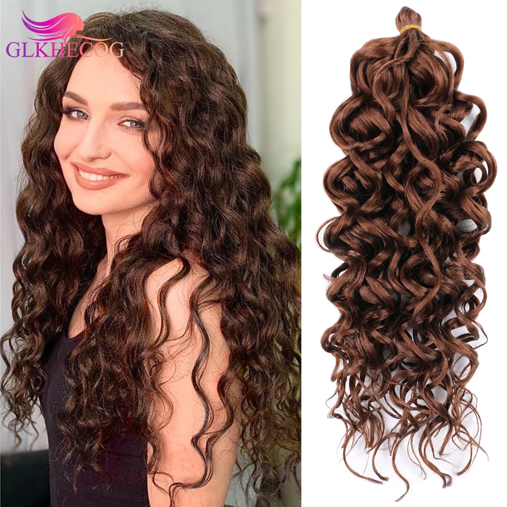 24 Inch Synthetic Hawaii Ocean Wave Crochet Twist Afro Kinky Curly Braids Hair Extension for Women Black African Curl Braid Hair
24 Inch Synthetic Hawaii Ocean Wave Crochet Twist Afro Kinky Curly Braids Hair Extension for Women Black African Curl Braid Hair