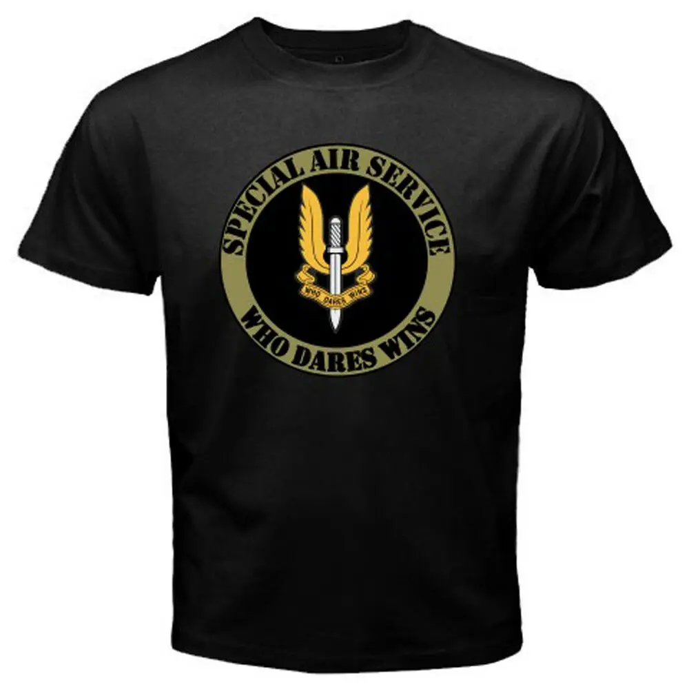 High Quality Printed British SAS Special Air Service Army Logo T-Shirt. Summer Cotton Short Sleeve O-Neck Mens T Shirt New S-3XL 
High Quality Printed British SAS Special Air Service Army Logo T-Shirt. Summer Cotton Short Sleeve O-Neck Mens T Shirt New S-3XL