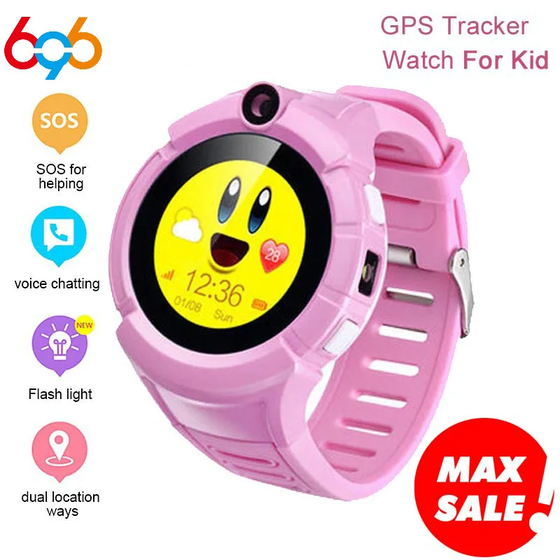 696 Q360 Детские умные часы с камерой Wi-Fi gps SOS анти-потеря монитор трекер детские