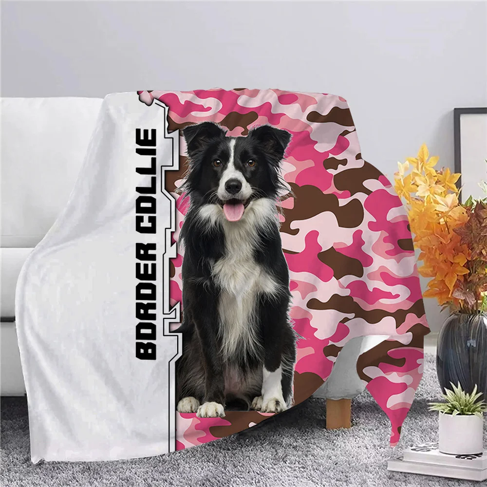 CLOOCL Popular Border Collie Flannel Blanket 3D Printed Throw Blanket for Adult Home Decor Bedspread Sofa Bedding Flannel Quilts
CLOOCL Popular Border Collie Flannel Blanket 3D Printed Throw Blanket for Adult Home Decor Bedspread Sofa Bedding Flannel Quilts