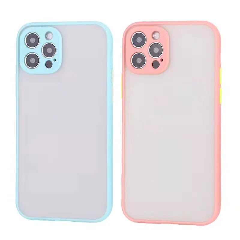Fashion contrast frosted mobile phone case For iPhone 12 11 13 Pro Max Mini X XR XS 7 8 Plus SE2020 Transparent Silicone Cover
Fashion contrast frosted mobile phone case For iPhone 12 11 13 Pro Max Mini X XR XS 7 8 Plus SE2020 Transparent Silicone Cover