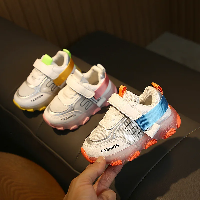 Spring and Autumn Lights 1-6 Years Old Baby Sport Shoes Boys Casual Shoes Mesh Sneakers Baby Toddler Shoes Soft Bottom
Spring and Autumn Lights 1-6 Years Old Baby Sport Shoes Boys Casual Shoes Mesh Sneakers Baby Toddler Shoes Soft Bottom