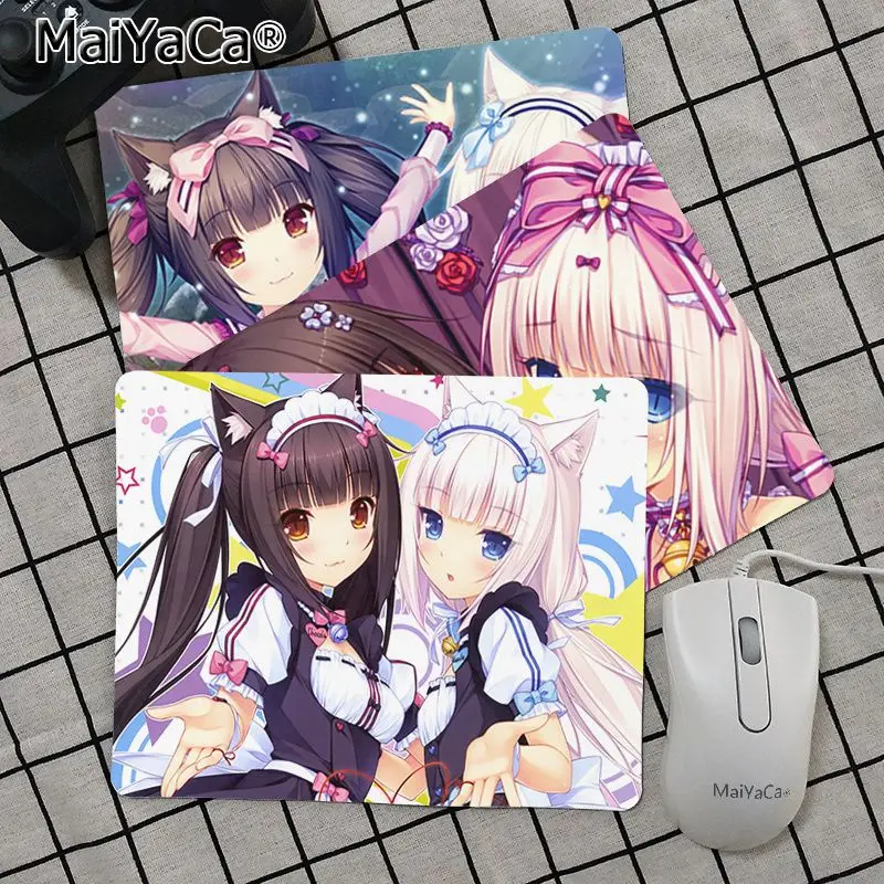 Maiya высокое качество милые Аниме Девушки Chocola Nekopara клавиатура игровые коврики для