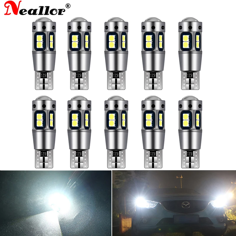 10X W5W LED T10 LED Bulbs Canbus 2821 3030SMD For BMW Audi Car Parking Position Lights Interior Map Dome Lights 12V White 6500K
10X W5W LED T10 LED Bulbs Canbus 2821 3030SMD For BMW Audi Car Parking Position Lights Interior Map Dome Lights 12V White 6500K