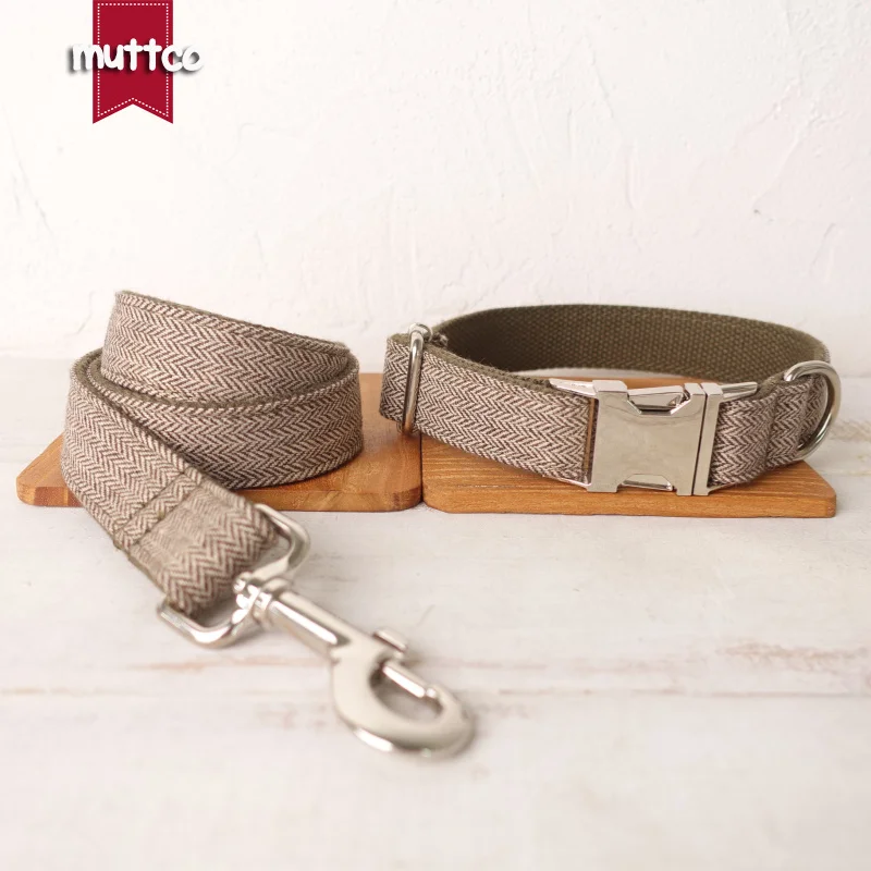 Ошейник-поводок MUTTCO lovable ID домашнего питомца, собаки, светло-коричневый, регулируемый, 5 размеров, UDC119
Ошейник-поводок MUTTCO lovable ID домашнего питомца, собаки, светло-коричневый, регулируемый, 5 размеров, UDC119