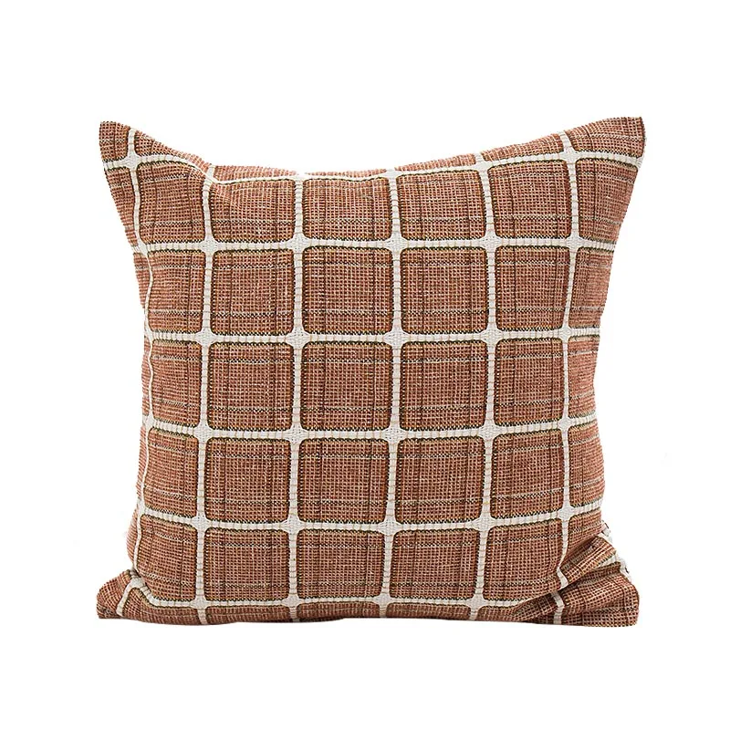 home dec 45*45cm coffee brown cushion covers no inner cotton linen sofa ornament plaid pattern throw pillow cushions covers X117
home dec 45*45cm coffee brown cushion covers no inner cotton linen sofa ornament plaid pattern throw pillow cushions covers X117