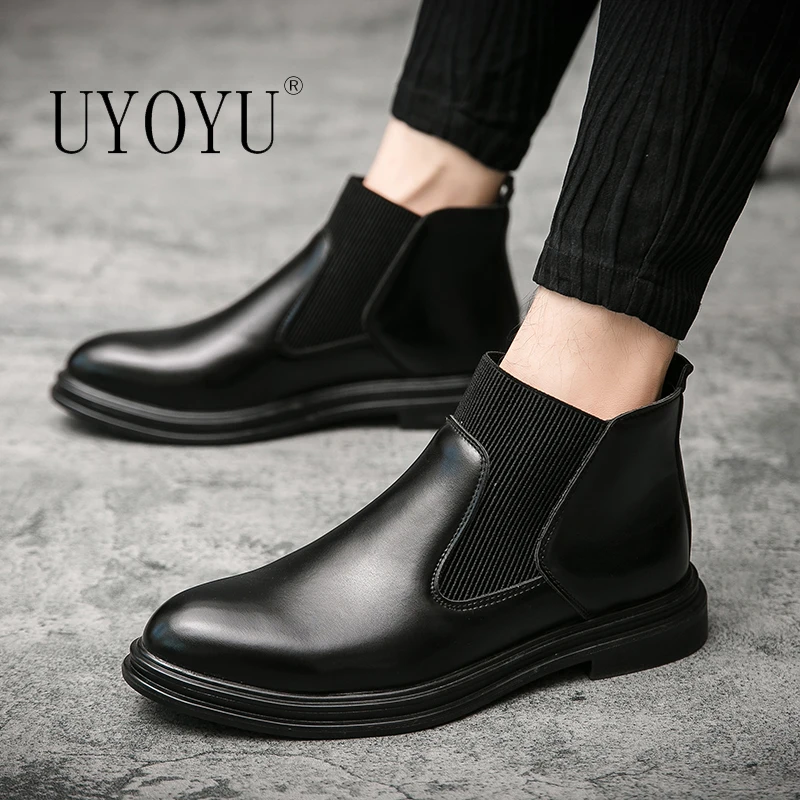 Удобные роскошные дизайнерские брендовые водонепроницаемые мужские ботильоны из натуральной кожи 2021, женские модные высокие ботинки, Прям...
Удобные роскошные дизайнерские брендовые водонепроницаемые мужские ботильоны из натуральной кожи 2021, женские модные высокие ботинки, Прям...