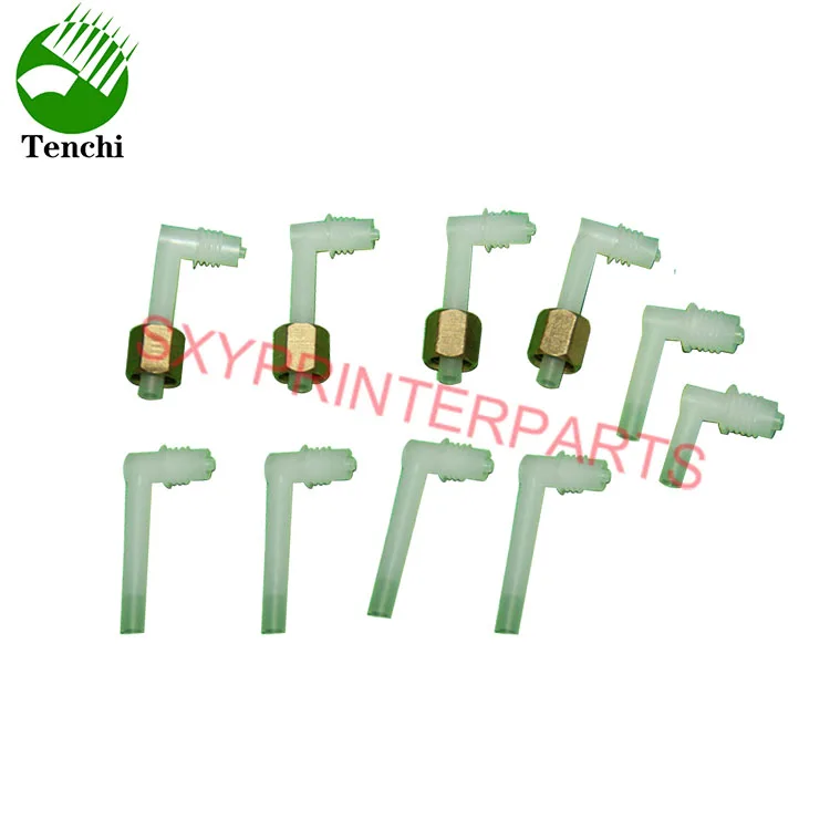 Free shipping 10sets Compatible L Shape Ink tube Bend + Copper Thread With O-Ring For Epson 7800 9800 7880 9880 7450
Free shipping 10sets Compatible L Shape Ink tube Bend + Copper Thread With O-Ring For Epson 7800 9800 7880 9880 7450