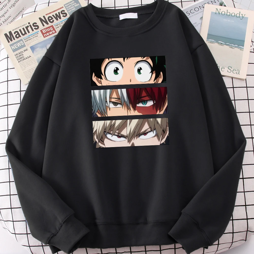 My Hero Academia Anime Prints Men Hoodies Fashion Simplicity Casual Wear Streetwear Crewneck Loose Warm Pullover Men's Clothes
My Hero Academia Anime Prints Men Hoodies Fashion Simplicity Casual Wear Streetwear Crewneck Loose Warm Pullover Men's Clothes