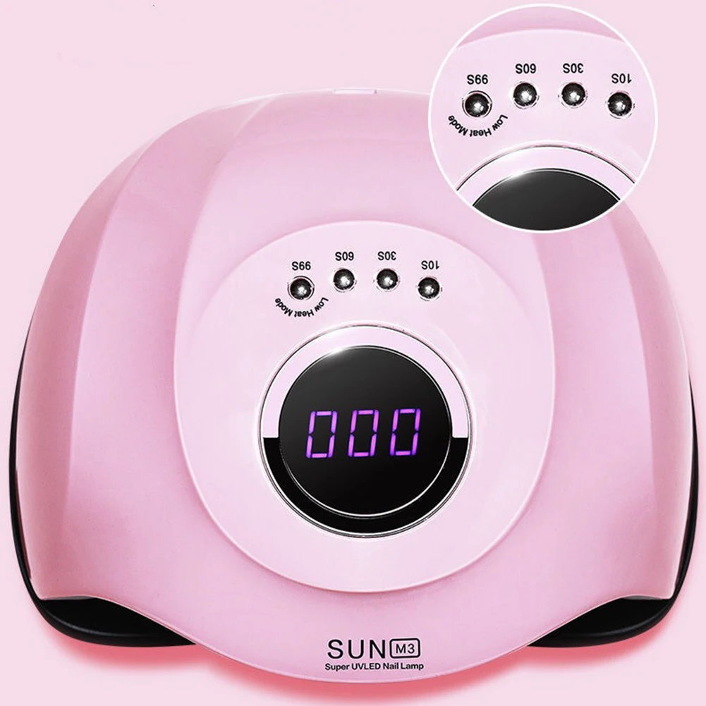 Nail Lamp LED Nail Dryer Lamp With Timer Sensor LCD Display Portable USB Design 180 Dgree LED Nail Lamp For Finger Nail 
Nail Lamp LED Nail Dryer Lamp With Timer Sensor LCD Display Portable USB Design 180 Dgree LED Nail Lamp For Finger Nail