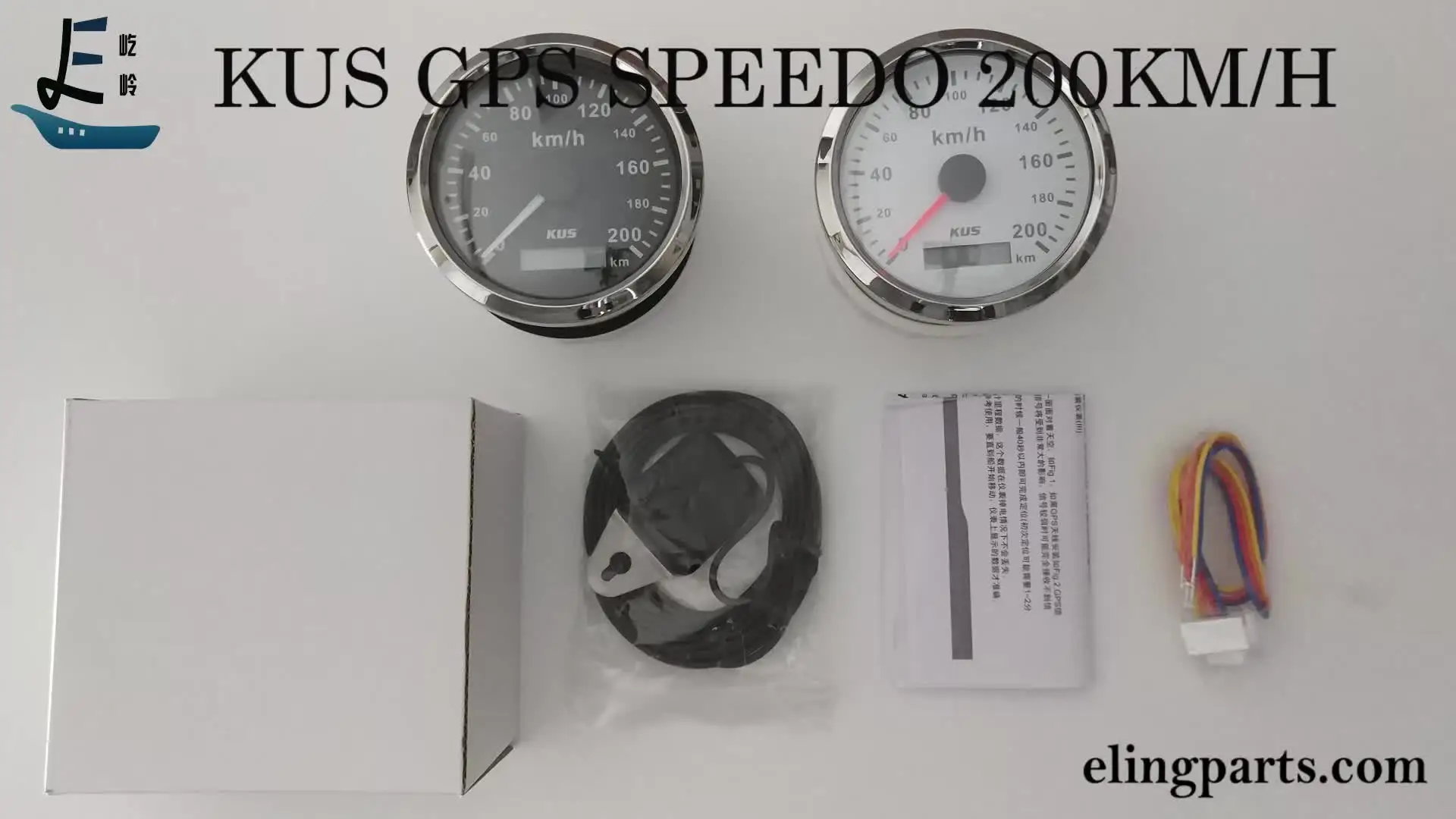 KUS GPS Motorcycle Stepper Motor Speedometer 0-200KM/H Speed Gauge With GPS Sensor Backlight 85mm
KUS GPS Motorcycle Stepper Motor Speedometer 0-200KM/H Speed Gauge With GPS Sensor Backlight 85mm