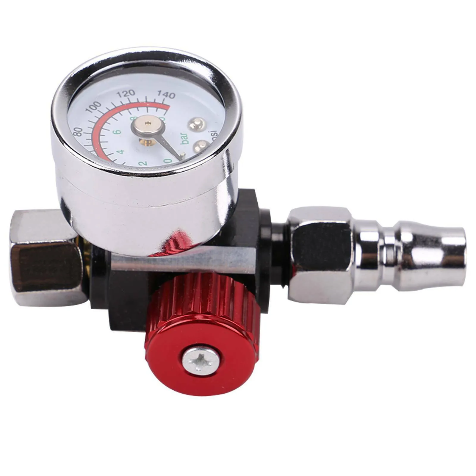 1/4\" Air Valve Regulator Tool Tail Pressure Gauge Nozzle For SprayGun Mini Aluminum Car Air Regulator Accessories
1/4\" Air Valve Regulator Tool Tail Pressure Gauge Nozzle For SprayGun Mini Aluminum Car Air Regulator Accessories