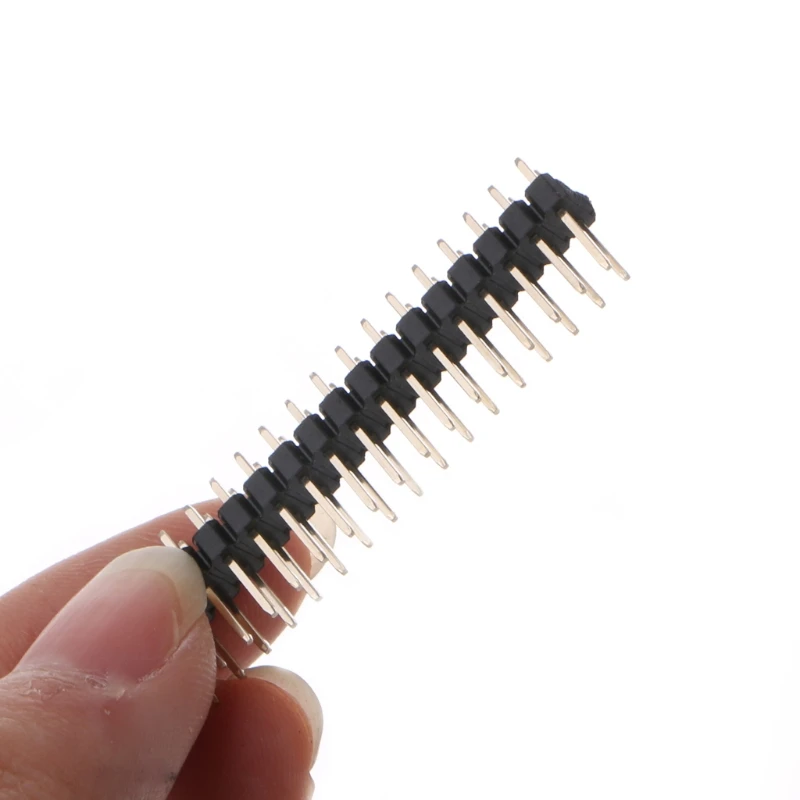 Горячая Распродажа 2 54 мм 2x20 Pin Break-away двойной штыревой штырь для Raspberry Pi Zero GPIO |