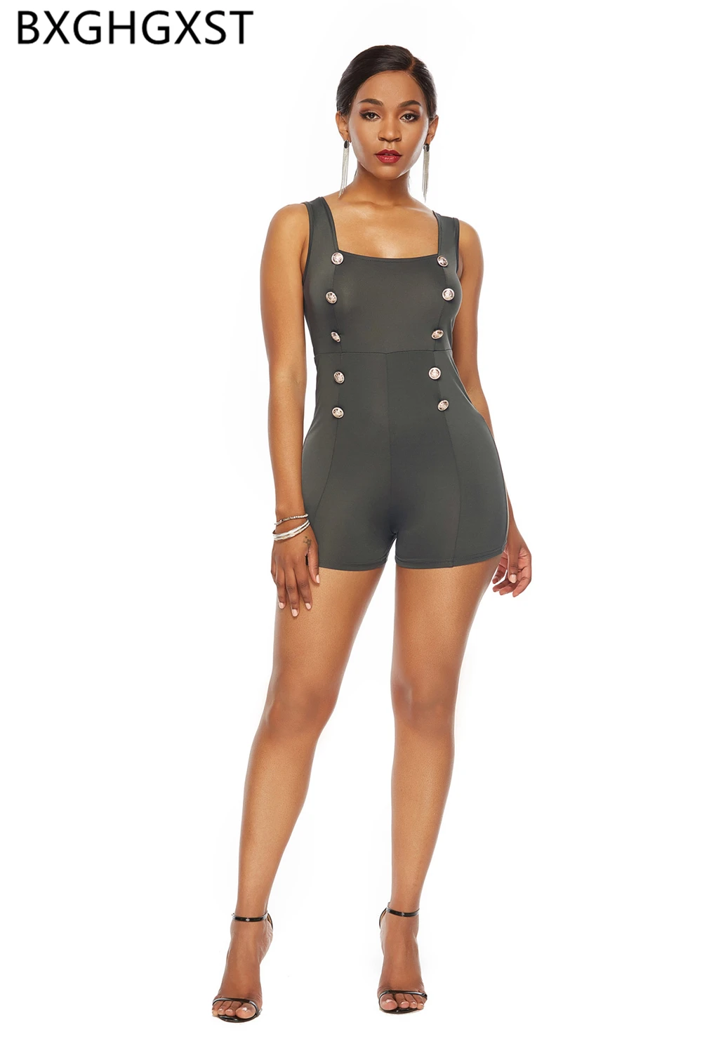 sexy romper women short rompers summer playsuit ladies rompers womens jumpsuit black fashion bodysuit women clothes ropa mujer 
sexy romper women short rompers summer playsuit ladies rompers womens jumpsuit black fashion bodysuit women clothes ropa mujer