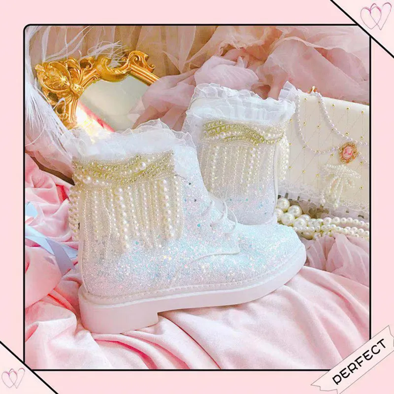 Sequin color white tassel high-heeled women's shoes leisure day 2019 new autumn and winter tie belt tip
Sequin color white tassel high-heeled women's shoes leisure day 2019 new autumn and winter tie belt tip