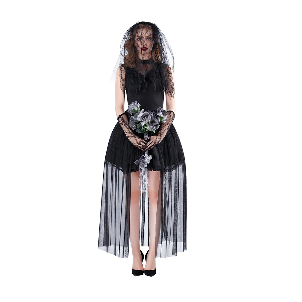 Halloween Zombie Vampire Cosplay Costume Adult Women Carnival Role Play Ghost Bride Cosplay Costume Fancy Party Dress Outfit
Halloween Zombie Vampire Cosplay Costume Adult Women Carnival Role Play Ghost Bride Cosplay Costume Fancy Party Dress Outfit