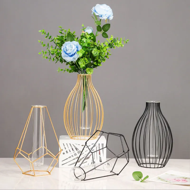 Nordic Simple Flower Stand Iron Frame Vase Simple Family Flower Rack Bottle Ornament Christmas Decoration Pot Holder jarrones
Nordic Simple Flower Stand Iron Frame Vase Simple Family Flower Rack Bottle Ornament Christmas Decoration Pot Holder jarrones