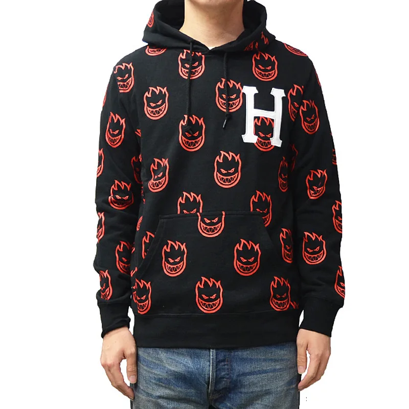 SEVEYFAN Men's Hoodie Street Loose Casual Pullover Fashion Flame Print Loose Pullover Jacket
SEVEYFAN Men's Hoodie Street Loose Casual Pullover Fashion Flame Print Loose Pullover Jacket