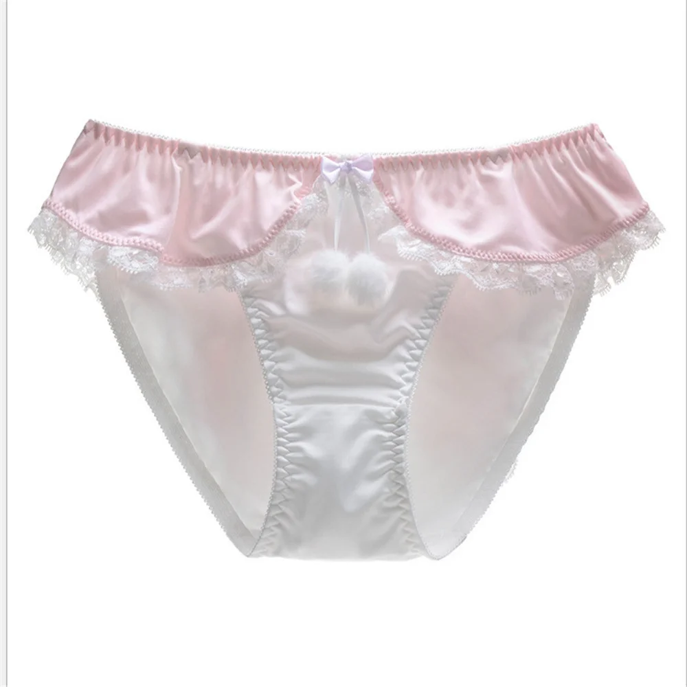 Women underwear Girl Lolita Rabbit Ears Cartoon Milk Silk Sexy Lingerie Comfortable Low Waist Girls Lace Briefs Wholesale Items
Women underwear Girl Lolita Rabbit Ears Cartoon Milk Silk Sexy Lingerie Comfortable Low Waist Girls Lace Briefs Wholesale Items