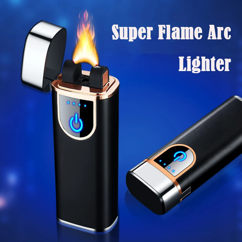 Large Firepower USB Charging Arc Windproof Lighter Cigar Torch Creative Electric Lighter High-end Men's Gifts Dropship Suppliers
Large Firepower USB Charging Arc Windproof Lighter Cigar Torch Creative Electric Lighter High-end Men's Gifts Dropship Suppliers