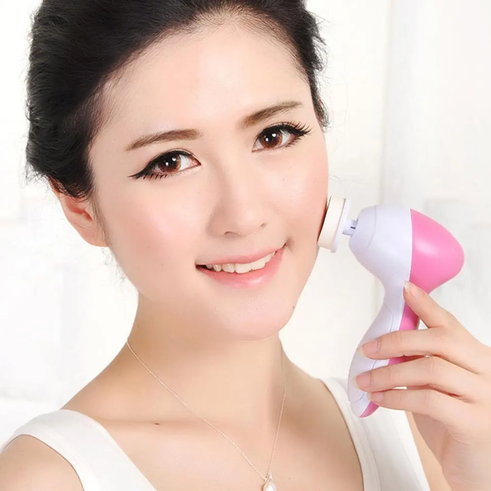 Electric Chargeable Face Cleansing Brush Tools Spot Blackhead Cleaner Deep Facial Clean Instrument Skin Massage Firming 
Electric Chargeable Face Cleansing Brush Tools Spot Blackhead Cleaner Deep Facial Clean Instrument Skin Massage Firming