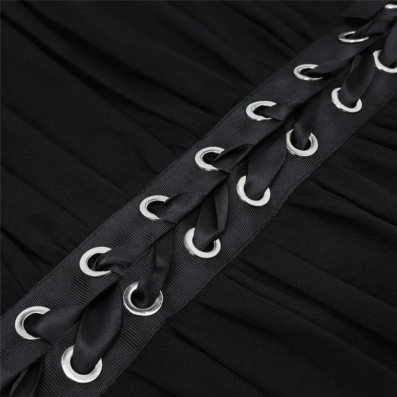 Bevenccel 2020 Elegant Black Summer Mesh Patchwork Bandage Dress Sexy Women Sequins Lace Up Bodycon Mini Party Dress Vestidos 
Bevenccel 2020 Elegant Black Summer Mesh Patchwork Bandage Dress Sexy Women Sequins Lace Up Bodycon Mini Party Dress Vestidos