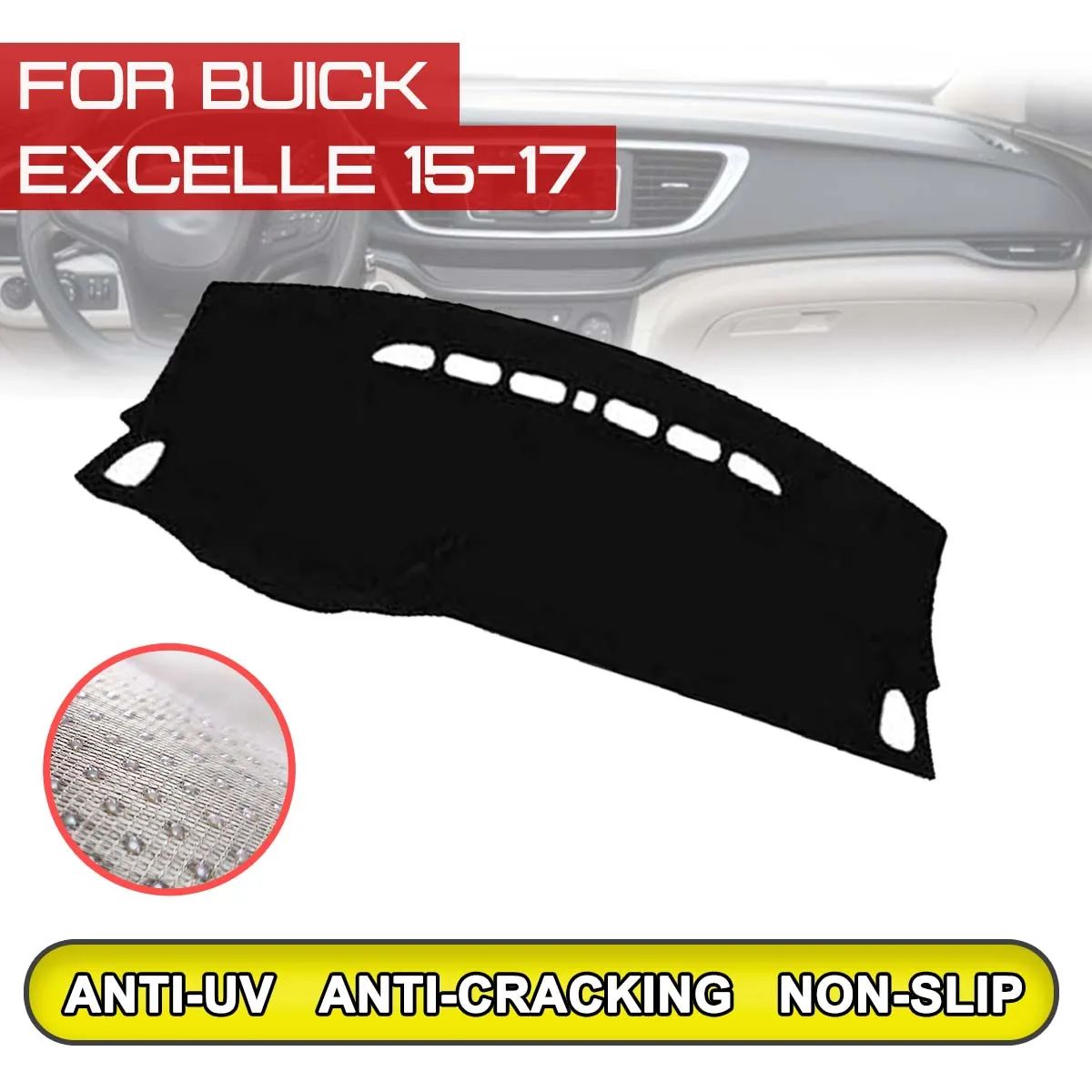 Для Buick Excelle 2015 2016 2017 приборной панели автомобиля коврик анти-грязный Non-slip Dash крышка коврик Защита от ультрафиолетовых лучей тени
Для Buick Excelle 2015 2016 2017 приборной панели автомобиля коврик анти-грязный Non-slip Dash крышка коврик Защита от ультрафиолетовых лучей тени