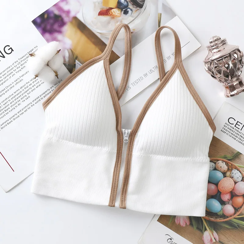 Нижнее белье пуш-ап, женские бесшовные сексуальные майки, бюстгальтер на молнии, Femme, спортивные, удобные, без косточек, без косточек, для жен...
Нижнее белье пуш-ап, женские бесшовные сексуальные майки, бюстгальтер на молнии, Femme, спортивные, удобные, без косточек, без косточек, для жен...