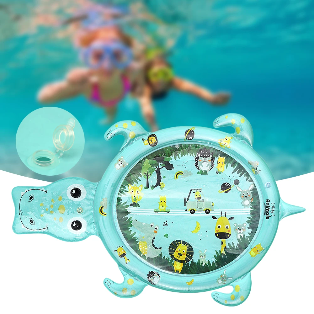 Tummy Time Baby Water Mat Inflatable Activity Play Mat for Baby and Toddler Baby learning to swim and paddling Summer essentials
Tummy Time Baby Water Mat Inflatable Activity Play Mat for Baby and Toddler Baby learning to swim and paddling Summer essentials