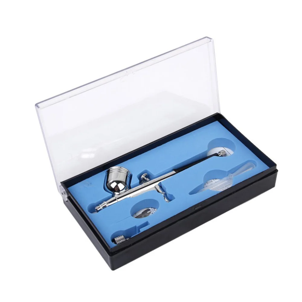 HD-130 Dual Action Air Brush Airbrush Spray Nail Art Paint Tool with 0.2mm Nozzle
HD-130 Dual Action Air Brush Airbrush Spray Nail Art Paint Tool with 0.2mm Nozzle