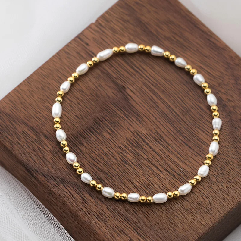 s925 Sterling Silver Elastic Cord Pearl Bracelet Bijoux Minimalism Bangles Vintage Boho Joyas Silver Bangles For Women
s925 Sterling Silver Elastic Cord Pearl Bracelet Bijoux Minimalism Bangles Vintage Boho Joyas Silver Bangles For Women