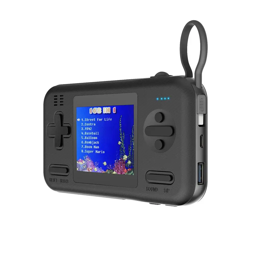 Retro Handheld Game Console Built-in 8000 MAh Power Bank Video Handheld Game Console Gamepad Game Player for Child Supplies
Retro Handheld Game Console Built-in 8000 MAh Power Bank Video Handheld Game Console Gamepad Game Player for Child Supplies