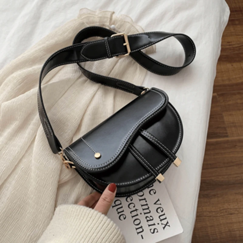 2020 new saddle retro saddle bag crossbite portable leather shoulder bag women's bag luxury Bag Black
2020 new saddle retro saddle bag crossbite portable leather shoulder bag women's bag luxury Bag Black