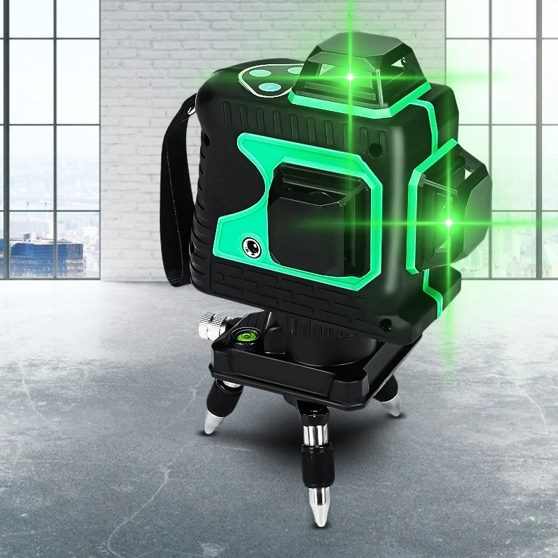 3D Green Auto Laser Level 12 Lines 360° Horizontal & Vertical Cross Build Tool Measuring Tools
3D Green Auto Laser Level 12 Lines 360° Horizontal & Vertical Cross Build Tool Measuring Tools