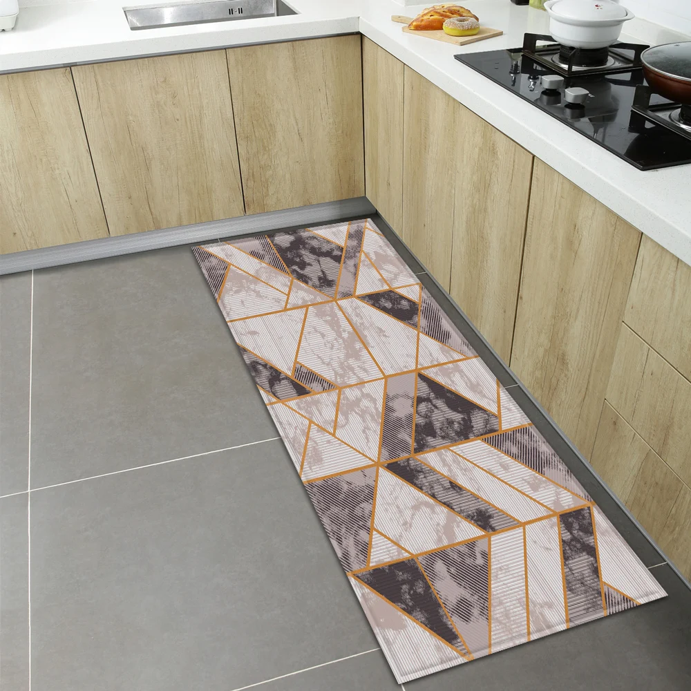 Modern Kitchen Mat Home Entrance Doormat Hallway Bathroom Anti-Slip Long Rug Bedroom Living Room Balcony Floor Decoration Carpet
Modern Kitchen Mat Home Entrance Doormat Hallway Bathroom Anti-Slip Long Rug Bedroom Living Room Balcony Floor Decoration Carpet