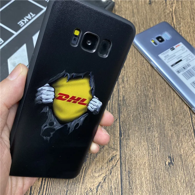 

DHL Express Clear soft case for samsung galaxy S8 S9 S10 plus s10e lite note 8 9 10 pro silicone phone cover fashion coque funda