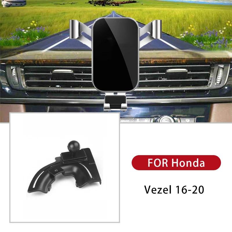 Gravity Car Mount For Mobile Phone Holder Car Air Vent Stand Cell Phone GPS Support For Honda Vezel 2016 2017 2018 2019 2020
Gravity Car Mount For Mobile Phone Holder Car Air Vent Stand Cell Phone GPS Support For Honda Vezel 2016 2017 2018 2019 2020