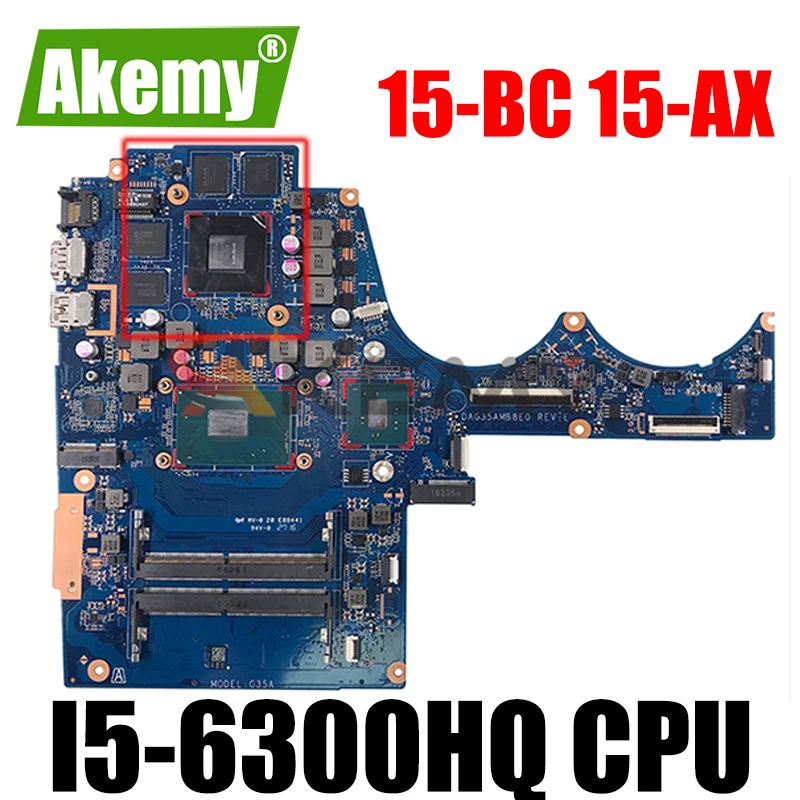 Akemy для hp TPN-Q173 15-bc 15-ax материнская плата 856677-601 DAG35AMB8E0 960 м 2 Гб gpu с i5-6300HQ процессор собран в доска Проверка прошла успешно
Akemy для hp TPN-Q173 15-bc 15-ax материнская плата 856677-601 DAG35AMB8E0 960 м 2 Гб gpu с i5-6300HQ процессор собран в доска Проверка прошла успешно