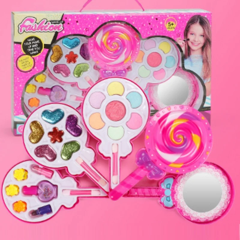 Kids Make Up Toy Set Pretend Play Princess Pink Makeup Beauty Safety Non-toxic Kit Toys for Girls Dressing Cosmetic Girl Gifts
Kids Make Up Toy Set Pretend Play Princess Pink Makeup Beauty Safety Non-toxic Kit Toys for Girls Dressing Cosmetic Girl Gifts