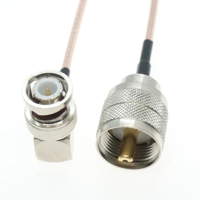 Коаксиальный кабель-удлинитель RG316 с прямоугольной перемычкой UHF Male PL259 To BNC Male
Коаксиальный кабель-удлинитель RG316 с прямоугольной перемычкой UHF Male PL259 To BNC Male