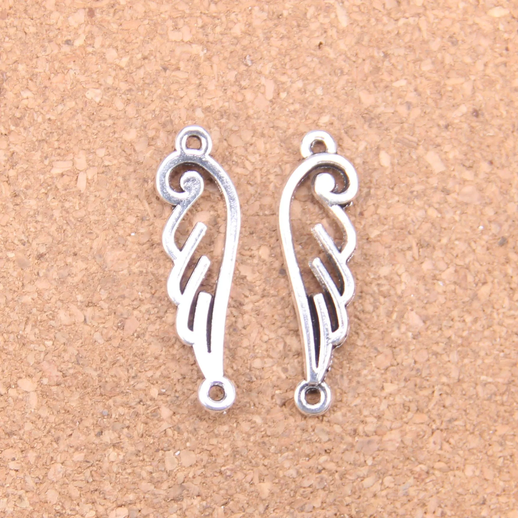 90pcs Charms angel wings connector 32x10mm Antique Pendants,Vintage Tibetan Silver Jewelry,DIY for bracelet necklace
90pcs Charms angel wings connector 32x10mm Antique Pendants,Vintage Tibetan Silver Jewelry,DIY for bracelet necklace
