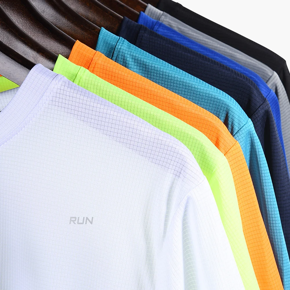 Multicolor Quick Dry Short Sleeve Sport T Shirt Gym Jerseys Fitness Shirt Trainer Running T-Shirt Men's Breathable Sportswear 
Multicolor Quick Dry Short Sleeve Sport T Shirt Gym Jerseys Fitness Shirt Trainer Running T-Shirt Men's Breathable Sportswear