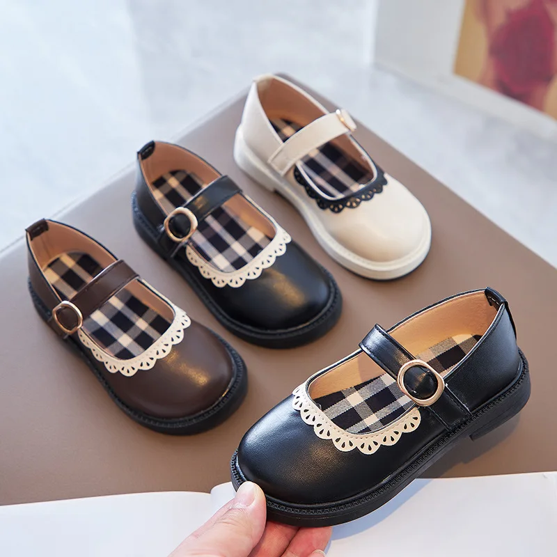 Girls Shoes Classic Mary Janes Kids Shoes Low Heel Baby Anti-Slippery Prom Party Child Leather Shoes Black Beige Brown E09222
Girls Shoes Classic Mary Janes Kids Shoes Low Heel Baby Anti-Slippery Prom Party Child Leather Shoes Black Beige Brown E09222