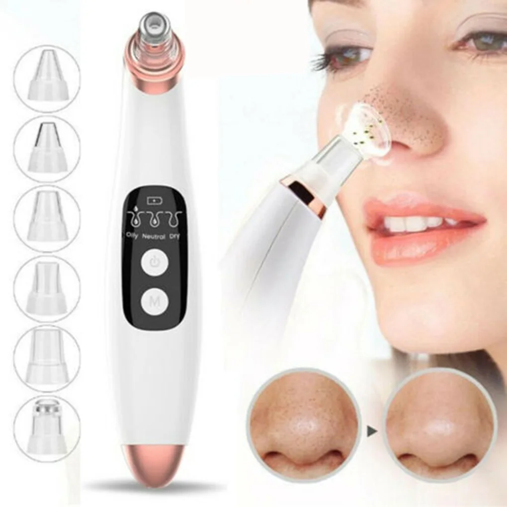 Brand New 1PC Electric Facial Pore Cleaner Exfoliator Face Blackhead Remover Acne Vacuum Deep Cleansing Suction Machine
Brand New 1PC Electric Facial Pore Cleaner Exfoliator Face Blackhead Remover Acne Vacuum Deep Cleansing Suction Machine