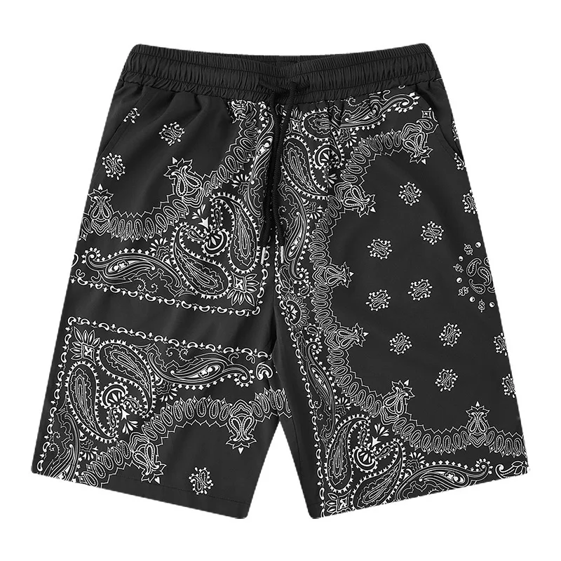 New Cashew Flower Ice Silk Casual Sports Shorts Spring and Summer Lovers Loose Harem Basketball Pants Beach Pants Running Shorts
New Cashew Flower Ice Silk Casual Sports Shorts Spring and Summer Lovers Loose Harem Basketball Pants Beach Pants Running Shorts