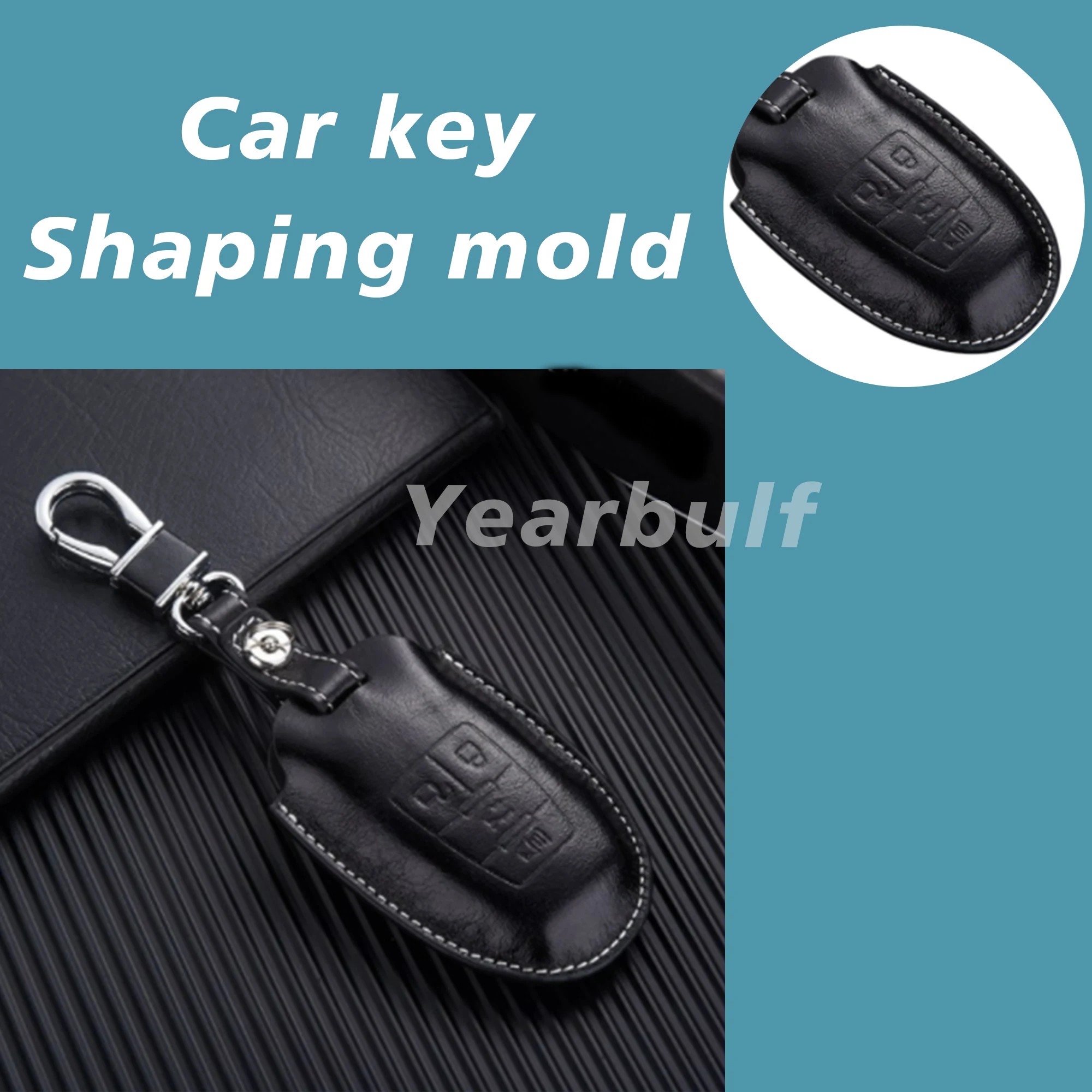 Car Keychain for BAIC Custom Leather Car Key Mold Handmade Key DIY Cold Pressing Process Molding Shell Mold
Car Keychain for BAIC Custom Leather Car Key Mold Handmade Key DIY Cold Pressing Process Molding Shell Mold