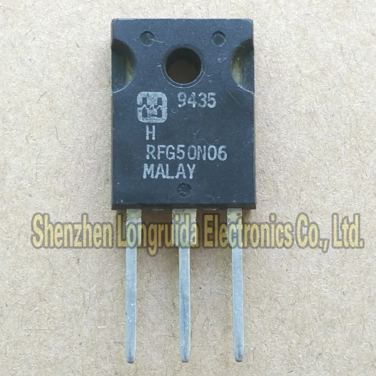 10 шт. RFG50N06 50N06-247 MOSFET транзисторы 50A 60V | Электроника